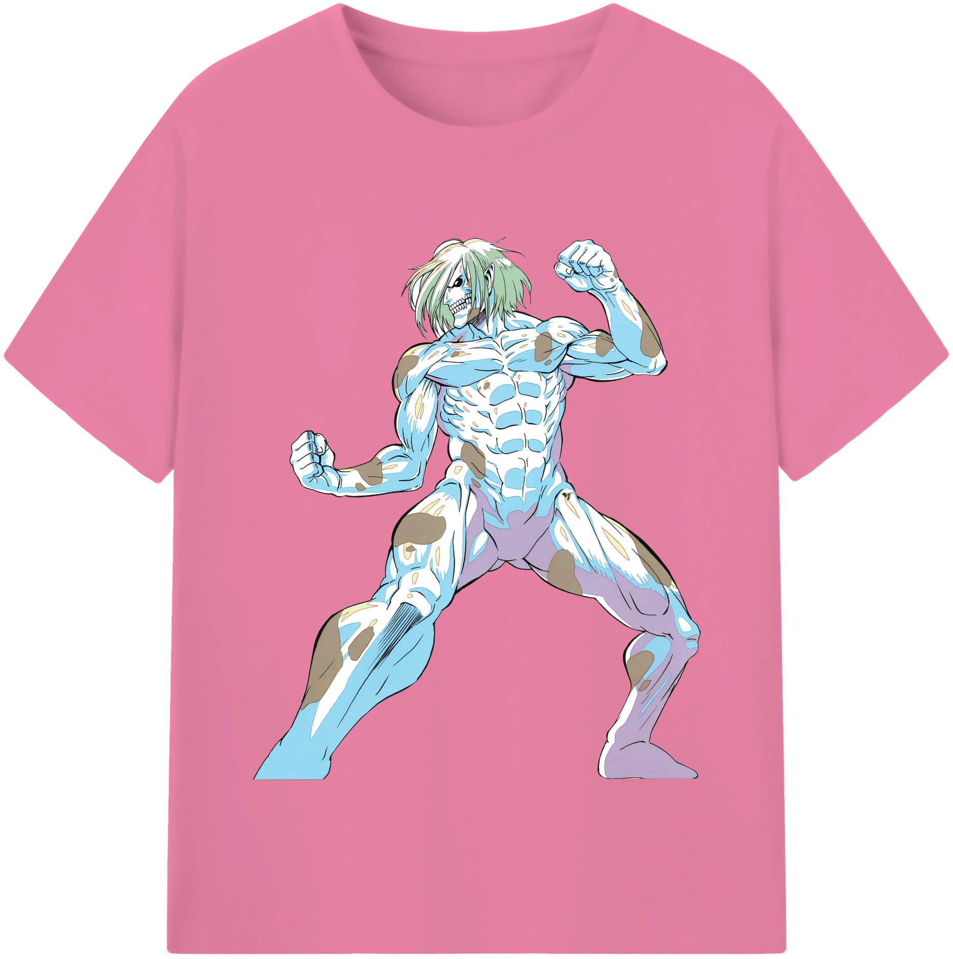 （画像用） 進撃の巨人 Attack on Titan 綿100％半袖Tシャツ（フロントプリント）